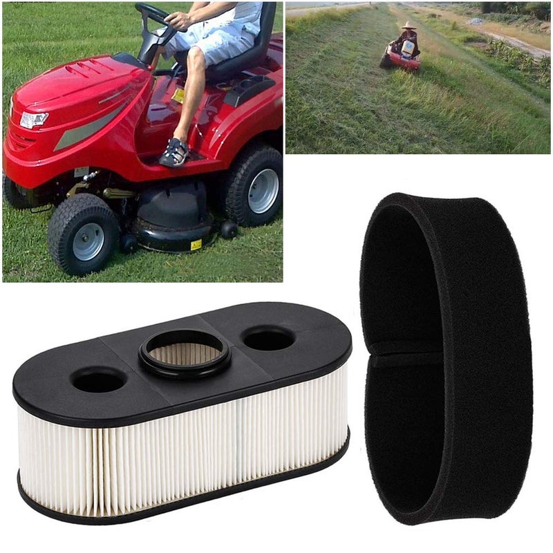 HIFROM Replacement 11013-7031 Air Filter with Pre Filter 49019-0027 Fuel Filter 49065-7010 Oil Filter Spark Plug Tune Up Kit Compatible with Kawasaki FH580V FH381V FH430V Lawn Mower - Image 5